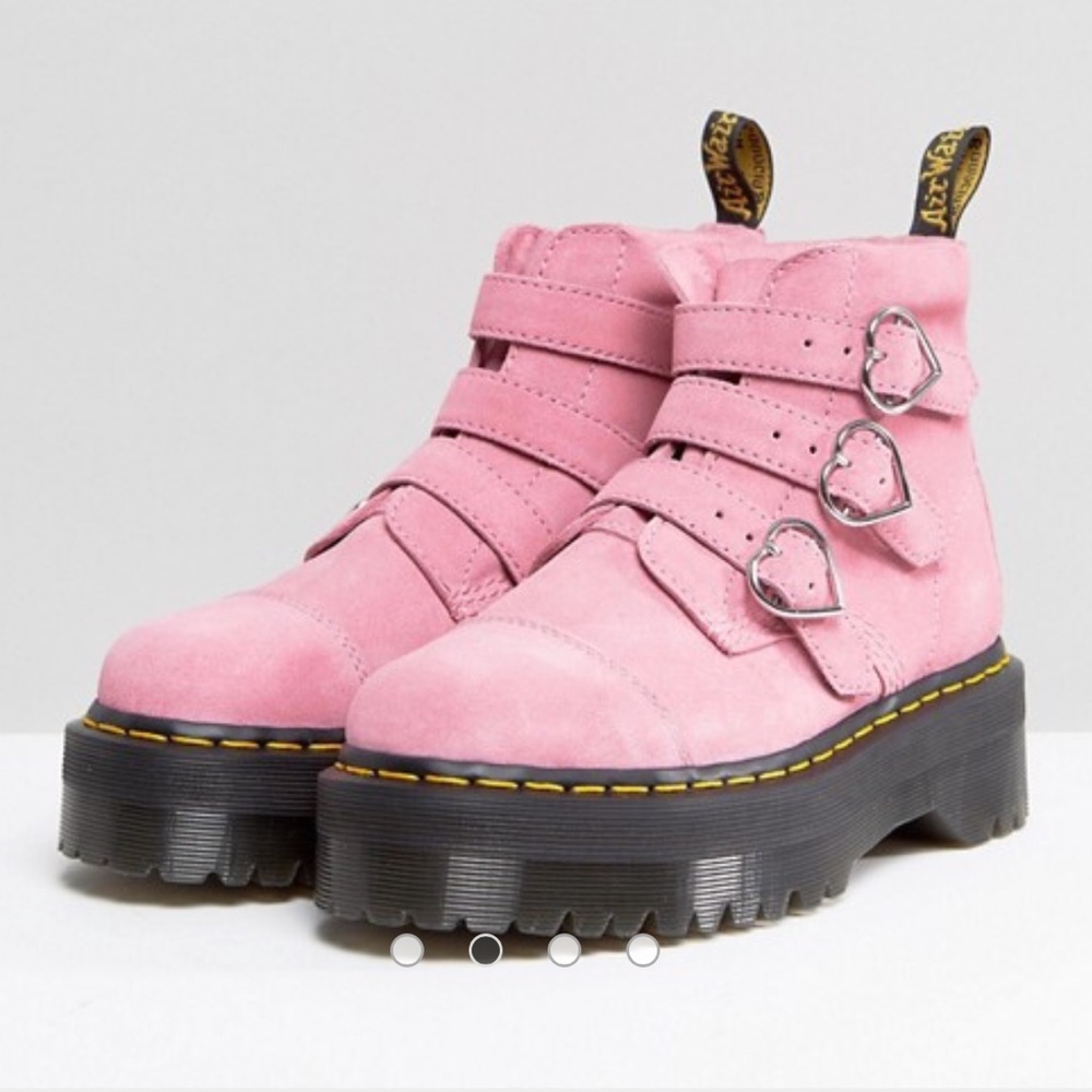 ISO DR MARTEN X LAZY OAF BUCKLE BOOT